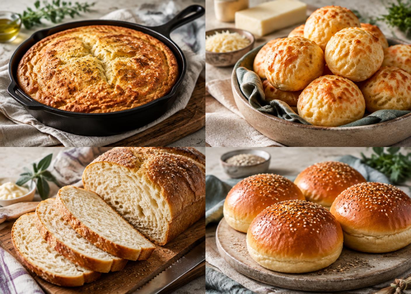 Receita de pão sem glúten fofinho